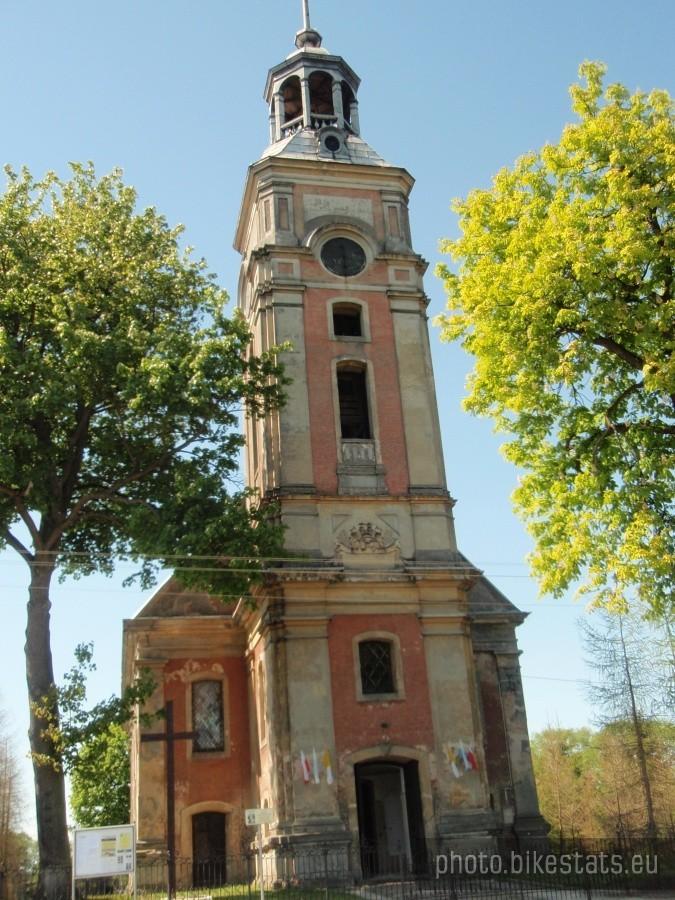 Kościół w Kamieńcu z XVIII wieku
