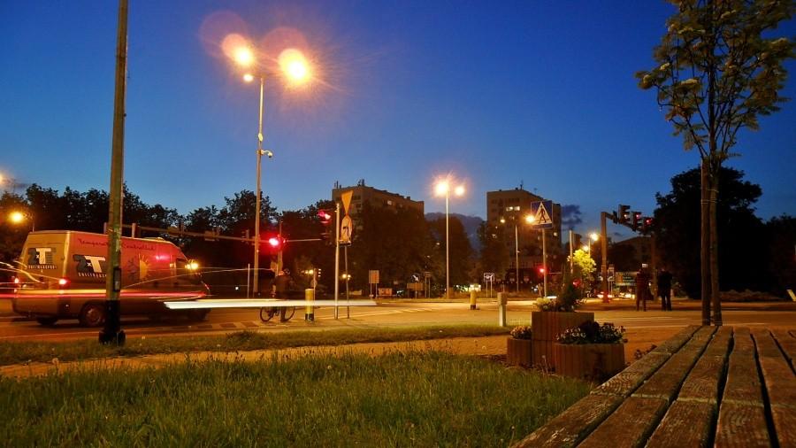 Skrzyżowanie Zielona i Piłsudskiego