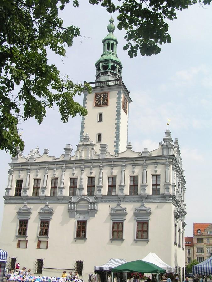 Tradycyjnie fotografuję perłę renesansu czyli ratusz na rynku w Chełmnie