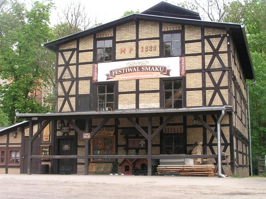 Młyn z 1888 roku w Grucznie