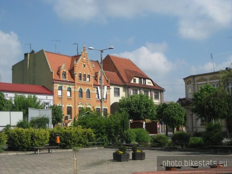 Janowiec Wielkopolski - rynek.