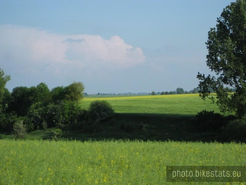 Z tego miejsca przed Kłeckiem widać było katedrę w Gnieźnie.