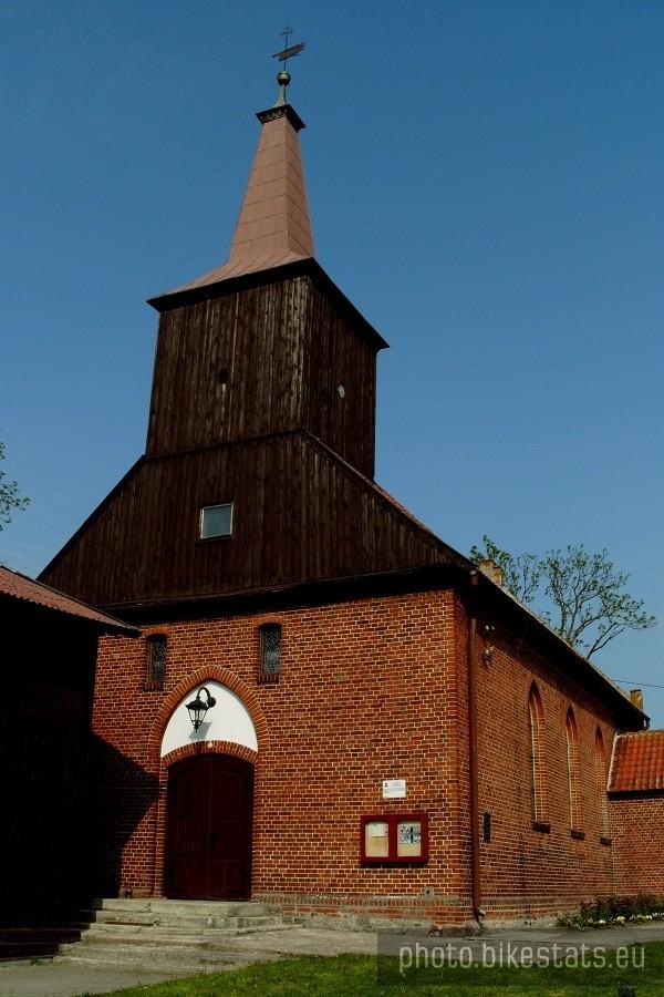 Kościół p.w. Andrzeja Apostoła w Lasowicach Wielkich, zbudowany w 1896r.