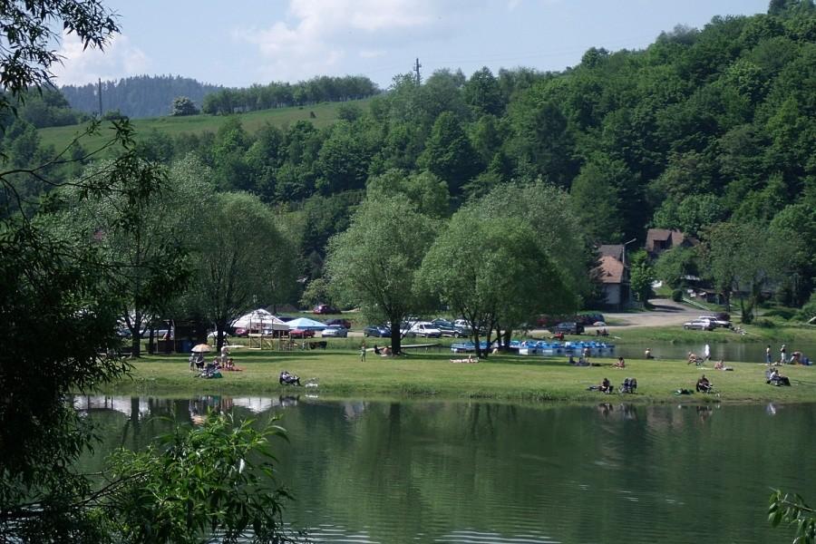 Widok na jezioro