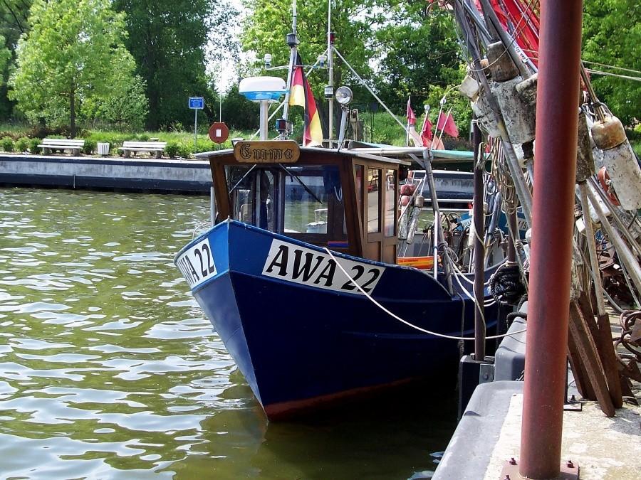 Kuter w Altwarp.