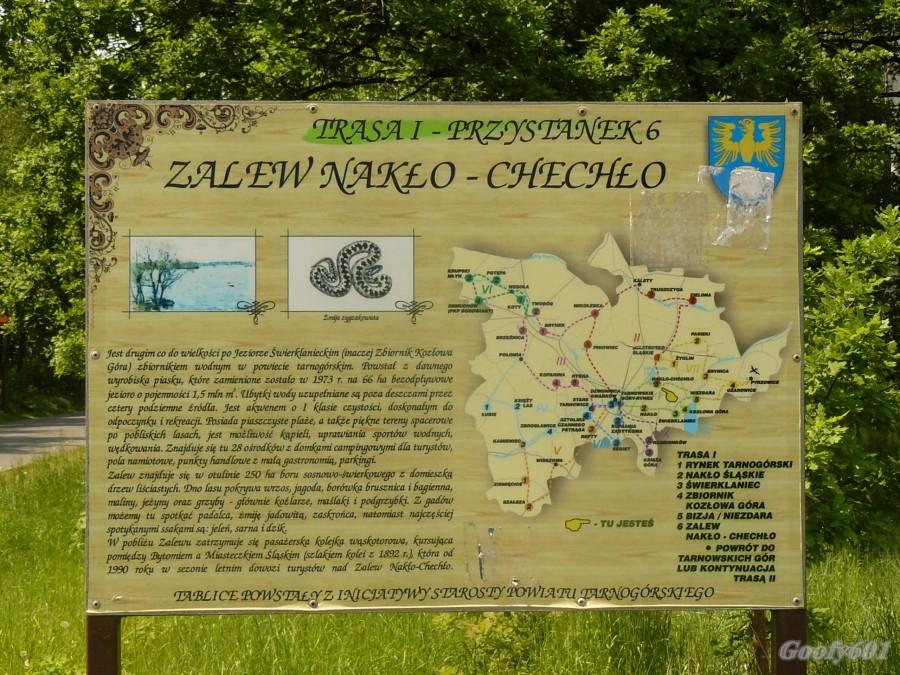 Tablica nad Chechłem.