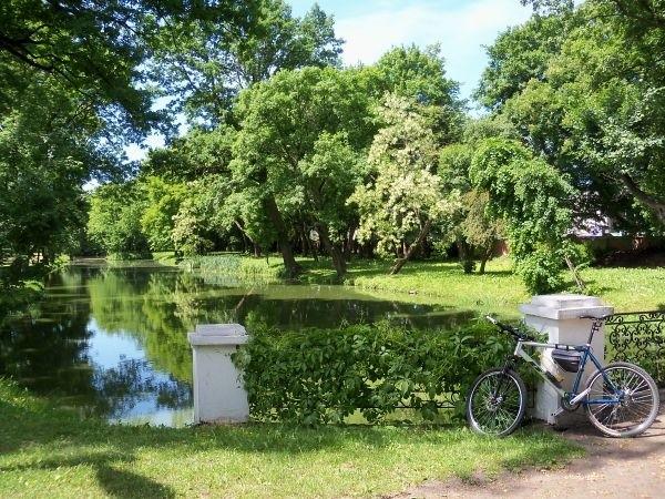 Park wokół pałacu