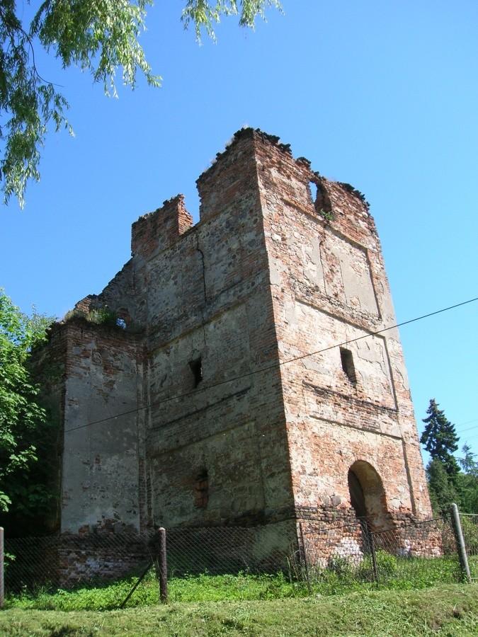 ruiny kościoła