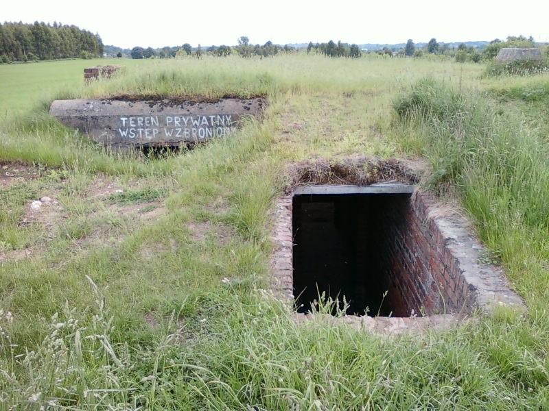 Wejście do bunkra