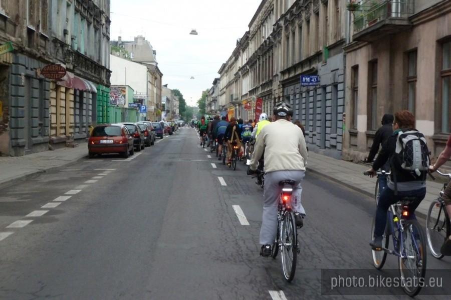 Łódzka Masa Krytyczna - maj 2011