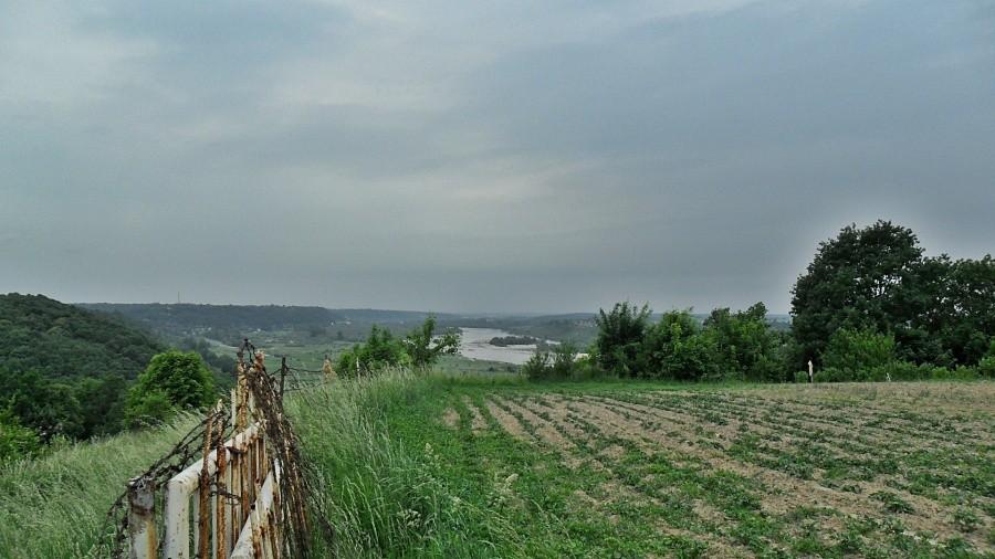 Widok na dolinę Wisły