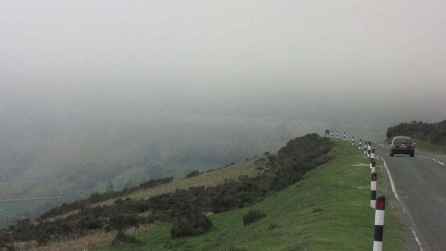 Horseshoe Pass in Wales