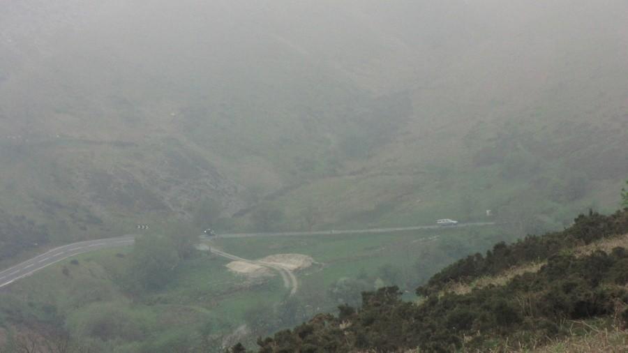 Horseshoe Pass in Wales
