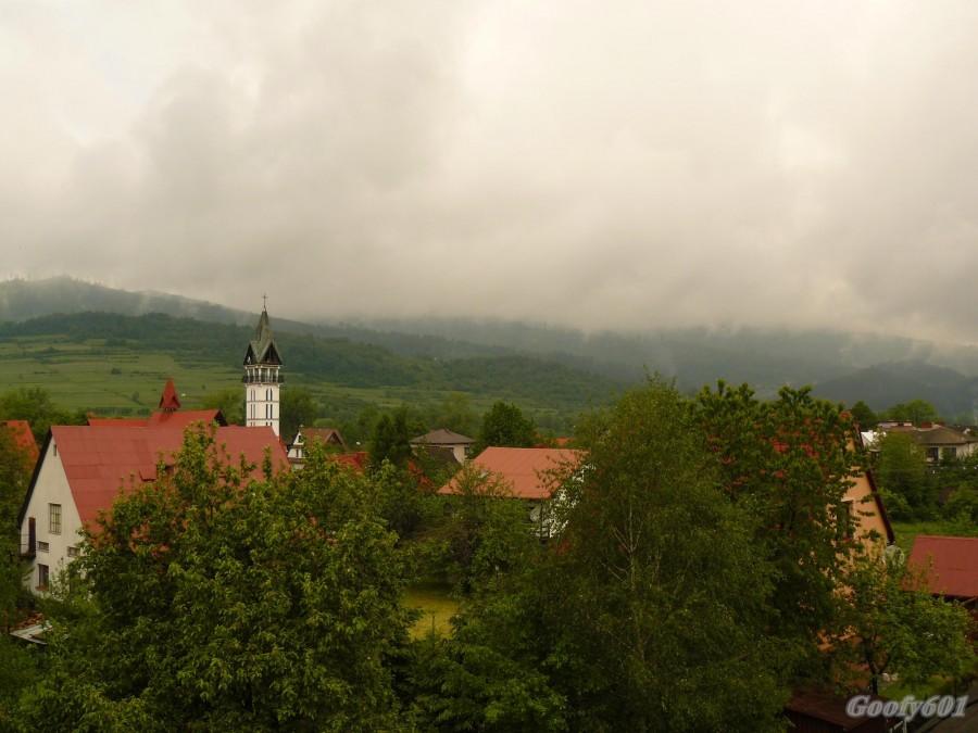 Parujące góry.