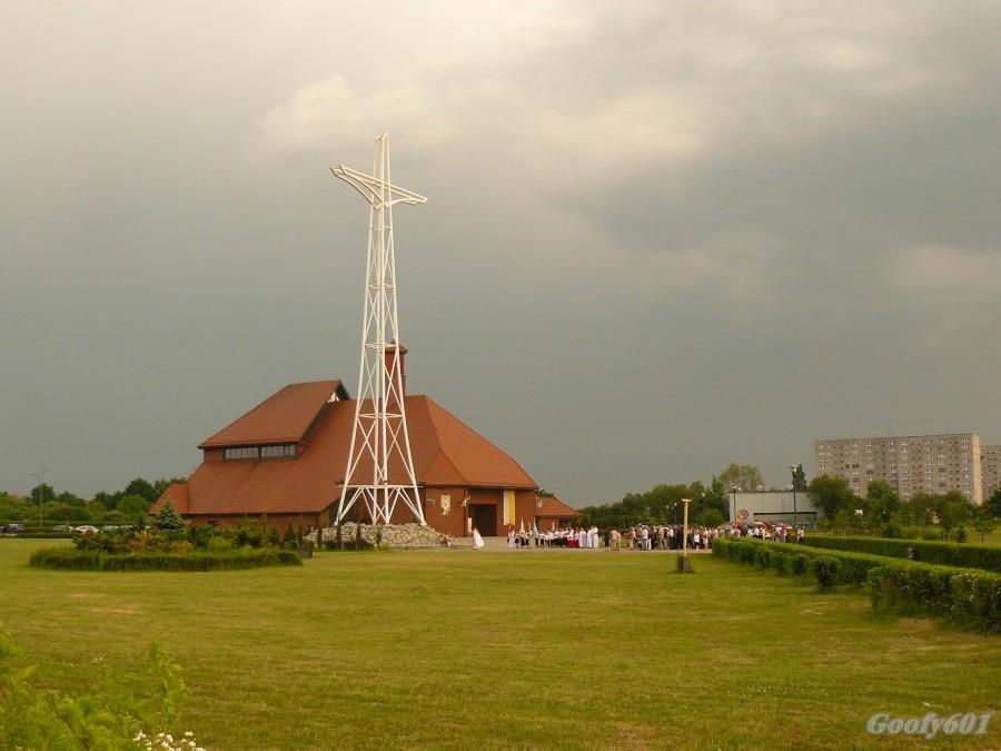 Kościół na os. Kopernik.