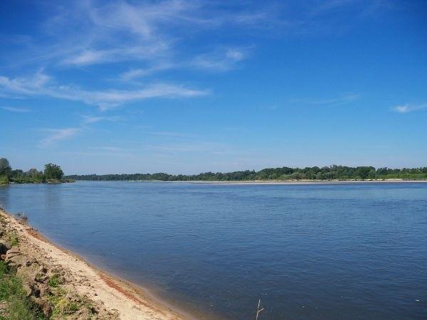Wisła na wysokości Gniewniewic Starych
