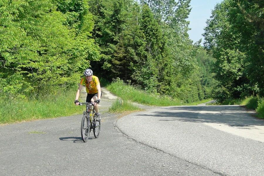 pierwszy oczywiście podjechał Krzysiek