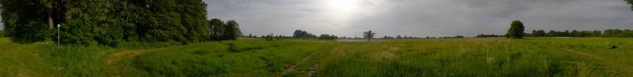 Panorama okolic Zabrza Kończyc