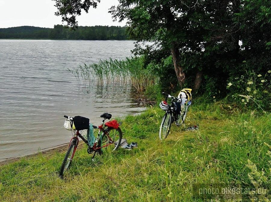 Wreszcie nad jeziorem-Siwiałka.