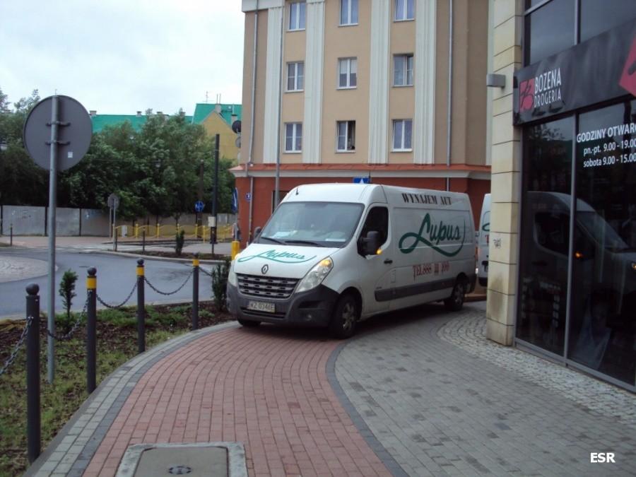 Wynajęte auto