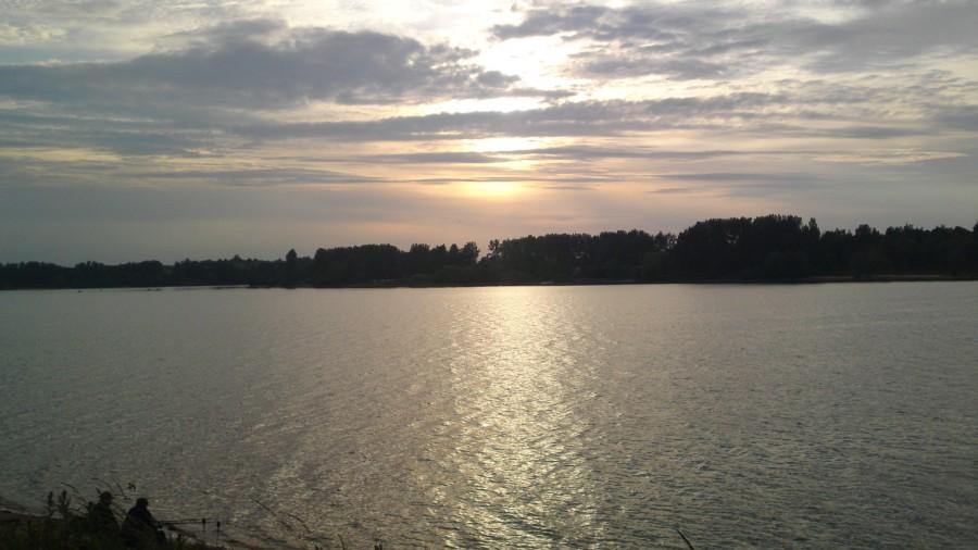 Zachodzące słońce nad Przeczycami