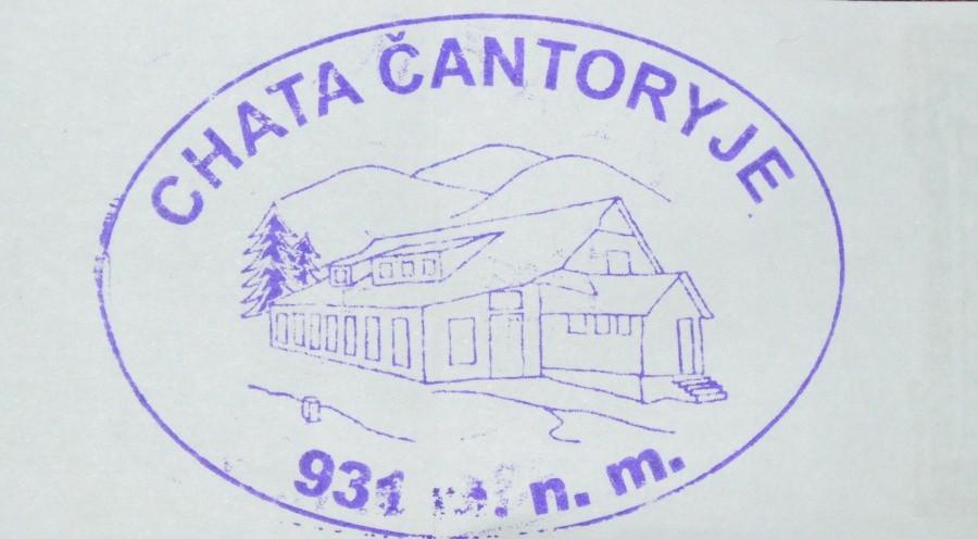 Pieczatka ze schroniska na Czantorii.
