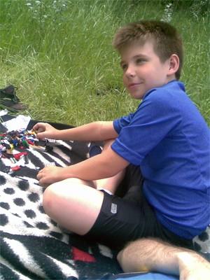 Filip i Lego.