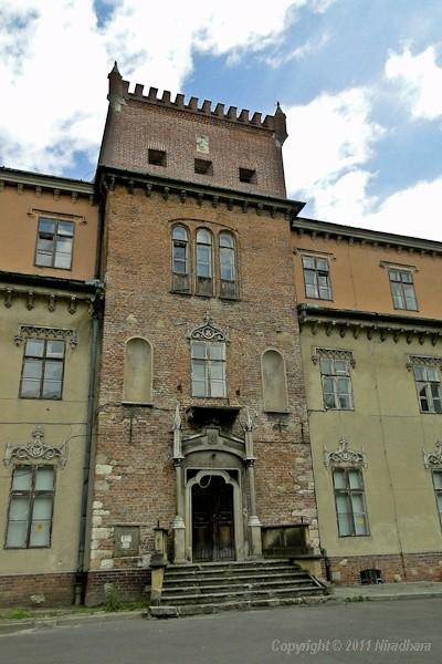 zamek - wejście