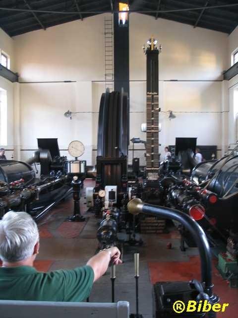 Parowa maszyna wyciągowa z 1915r