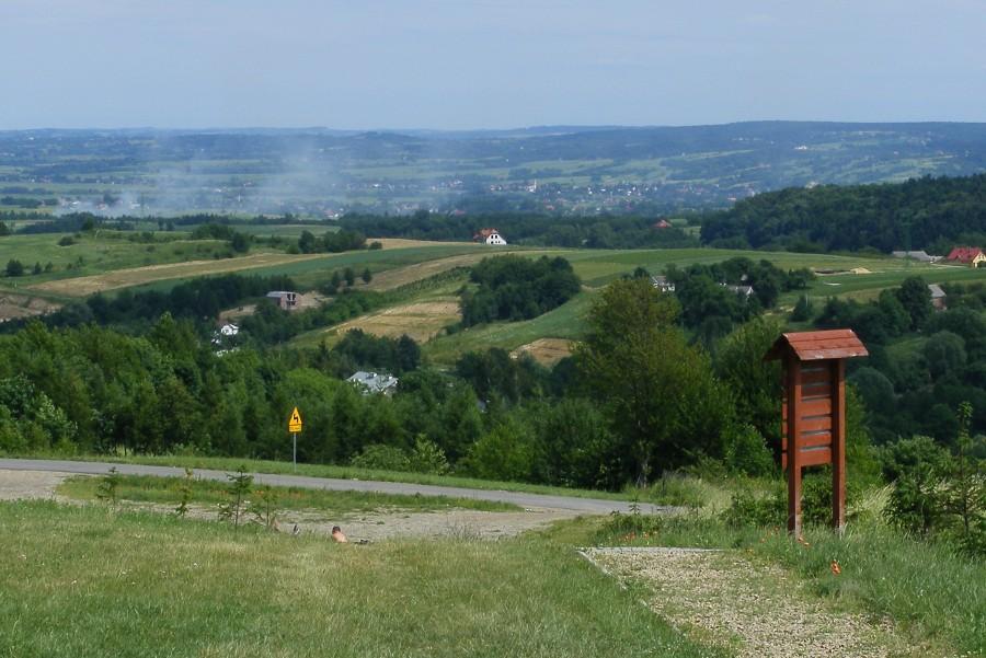 Widok na góreczki