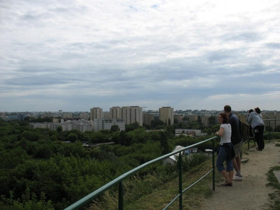 Panorama z Kopca Powstania Warszawskiego