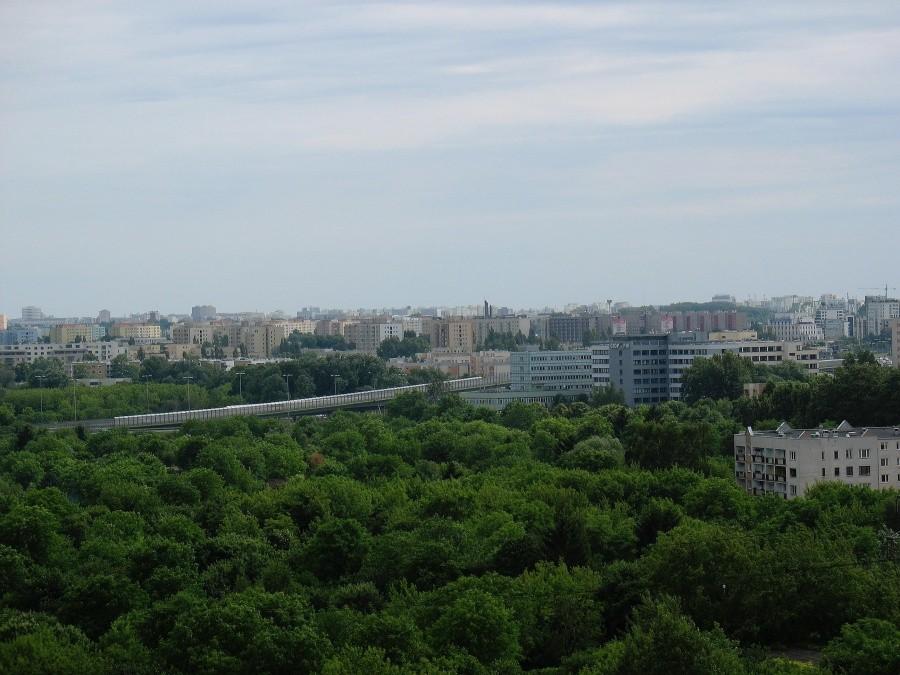 Panorama z Kopca PW