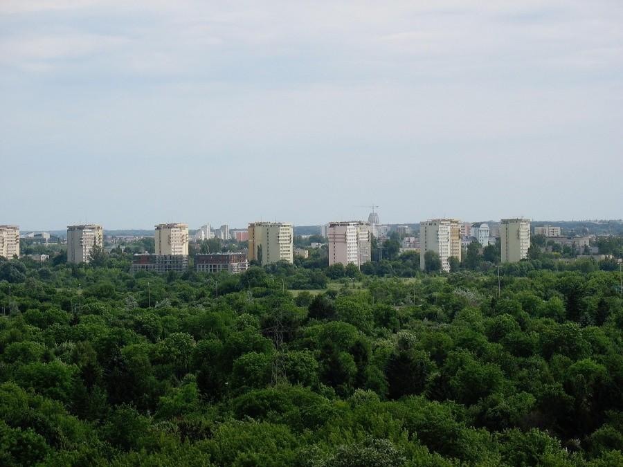 Panorama z Kopca PW