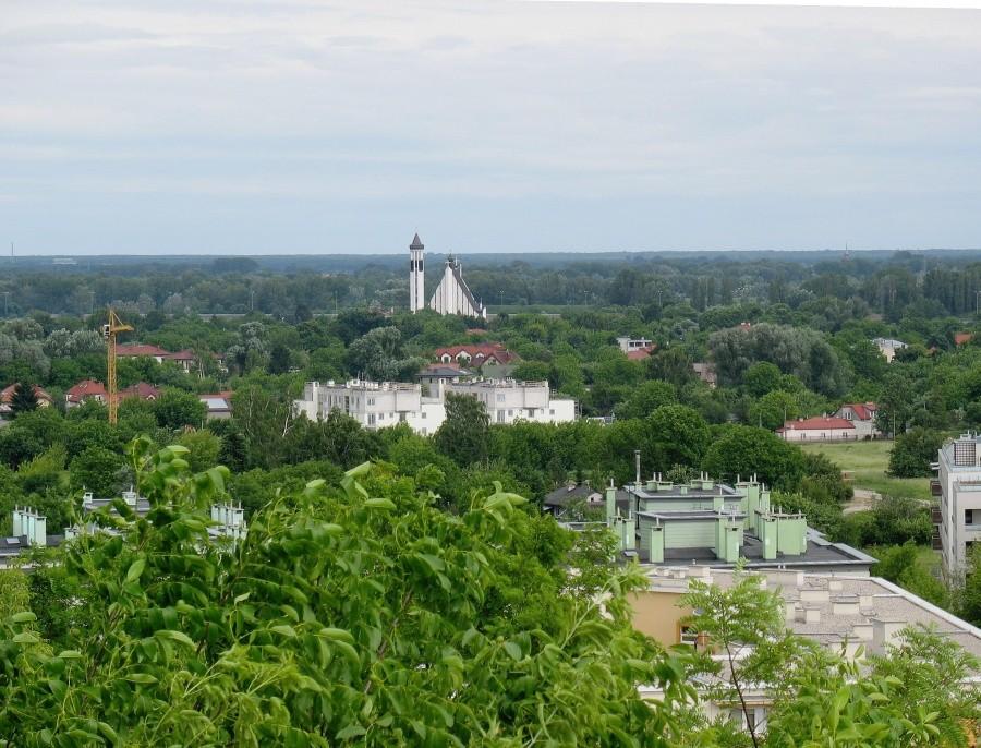 Panorama z Kopca PW