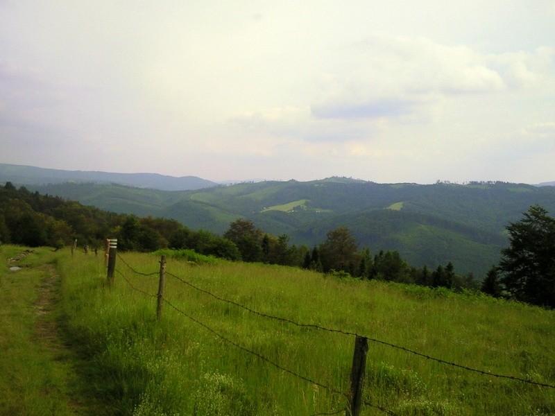 Widok na trzy kopce