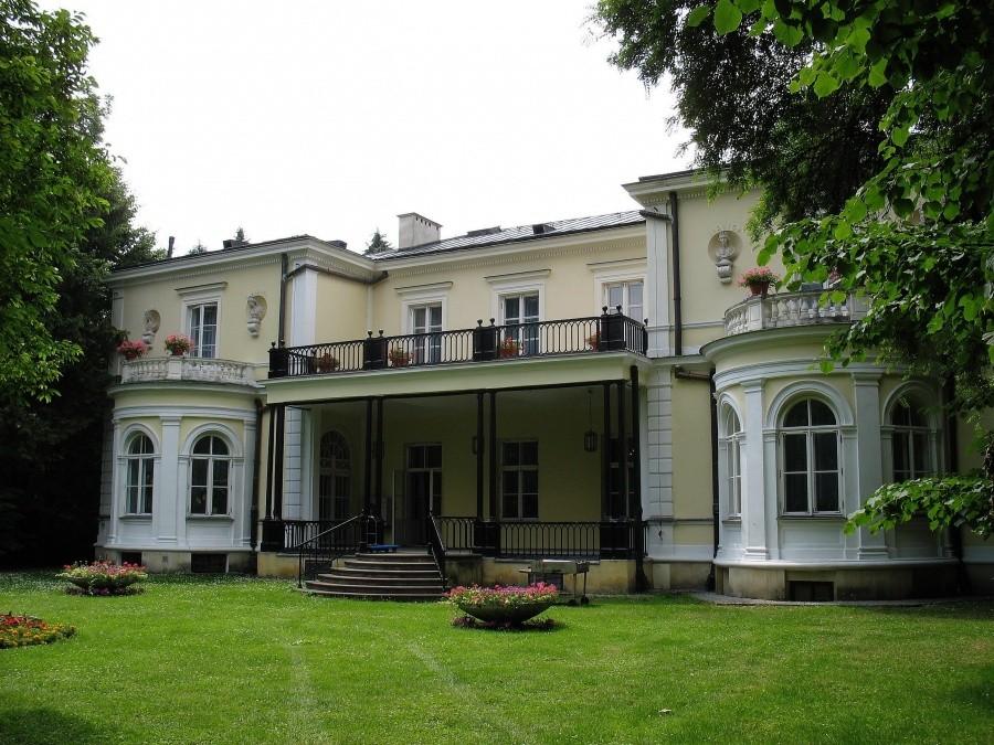 SGGW - Pałac Krasińskich, elewacja ogrodowa