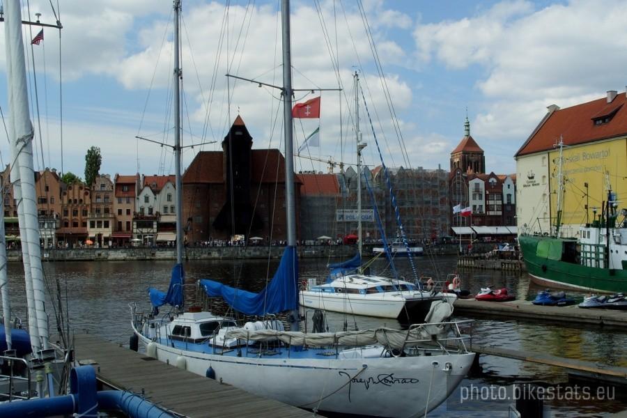 Marina w Gdańsku.