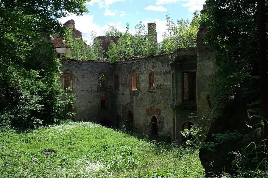 Spalone wnętrza