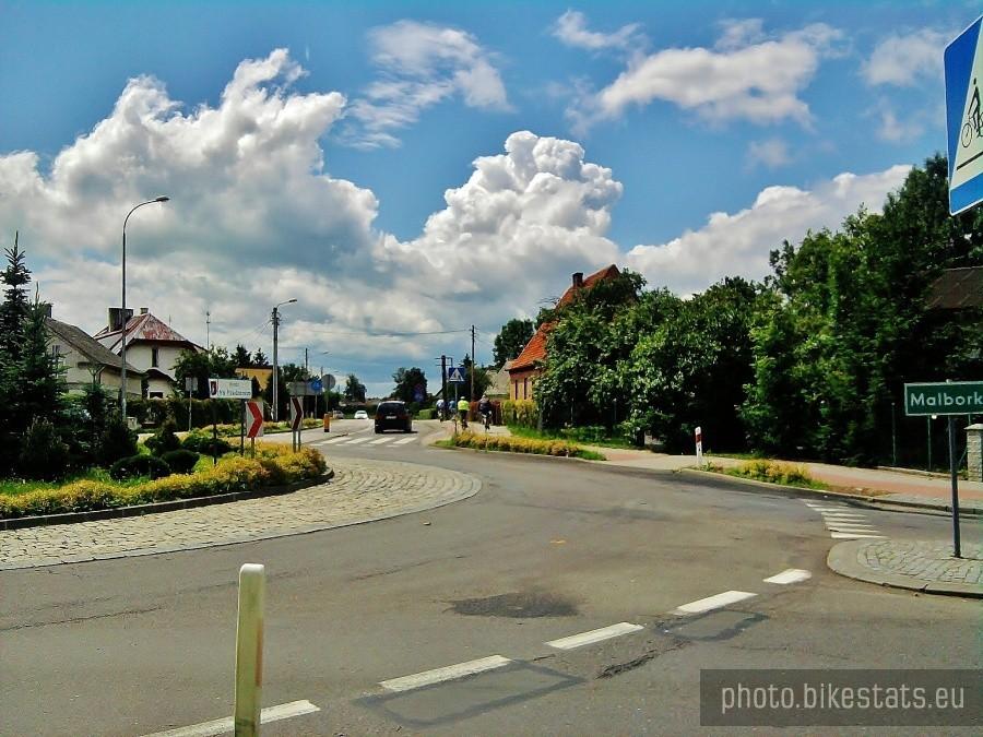 W drodze do Sztumu.