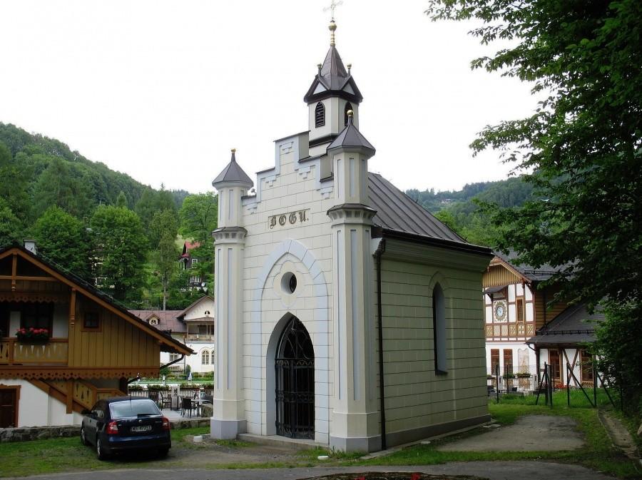 Szczawnica - Plac Dietla, kaplica zdrojowa