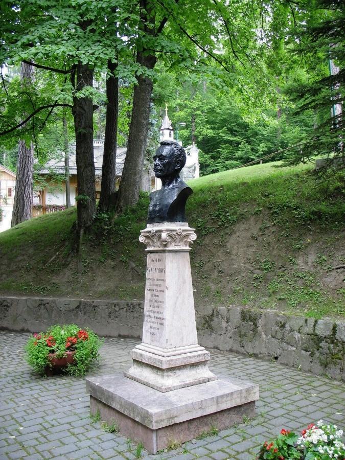 Szczawnica - pomnik J. Szalaya