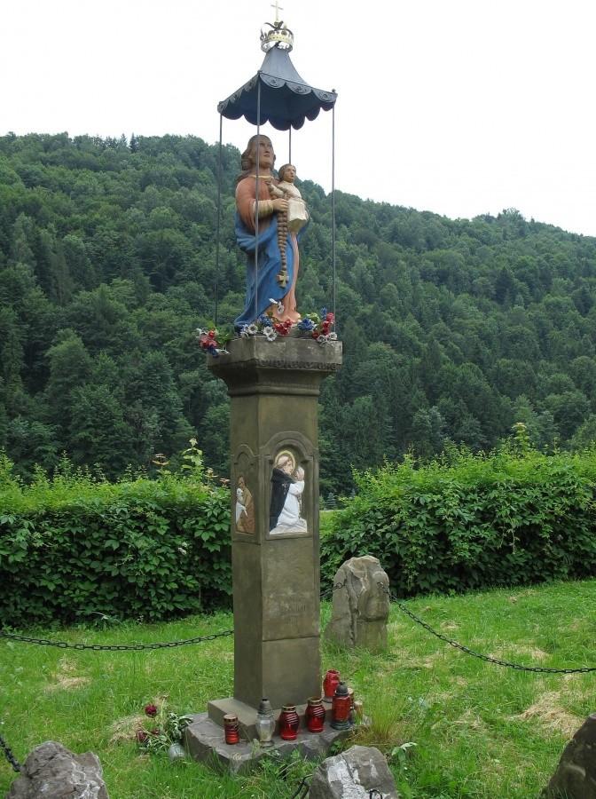Szczawnica - figura MB przy ul. Głównej