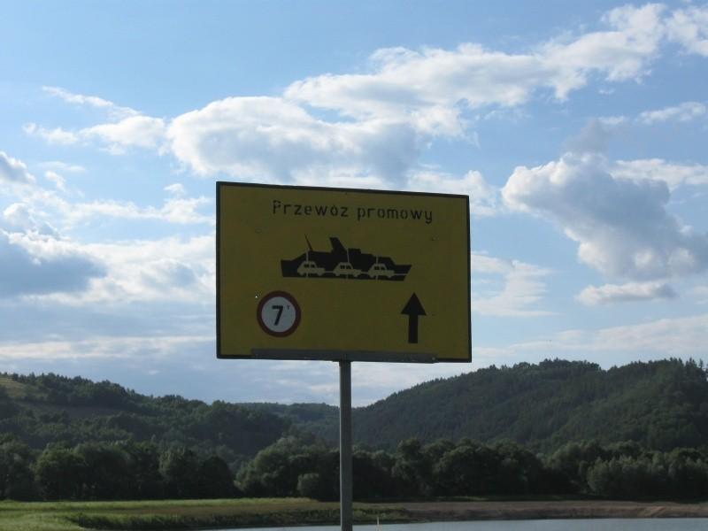 Skorzystałem z promu.