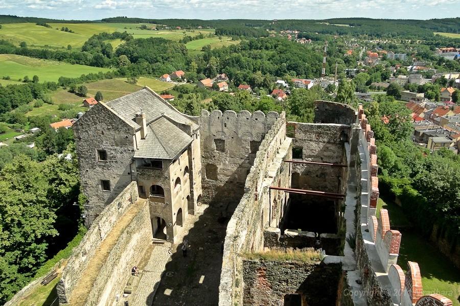 dziedziniec zamkowy