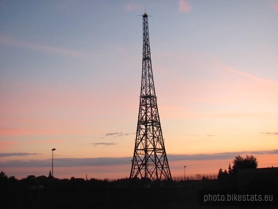 radiostacja w Gliwicach - robi się ciemno, wraca moc