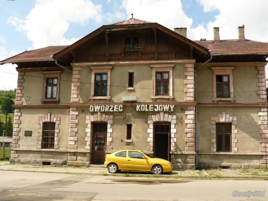 Dworzec w Rajczy.
