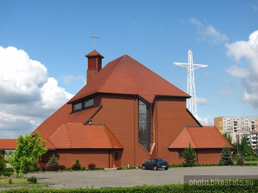 krzyż papieski z lotniska