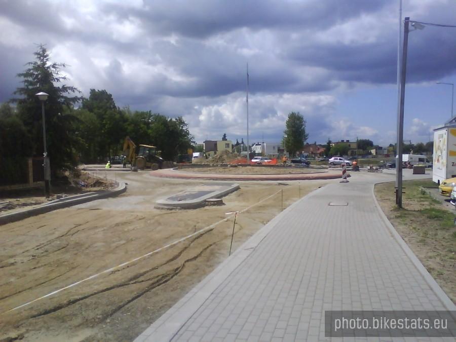 Budowa Ronda na ulicy Granicznej w Swarzędzu