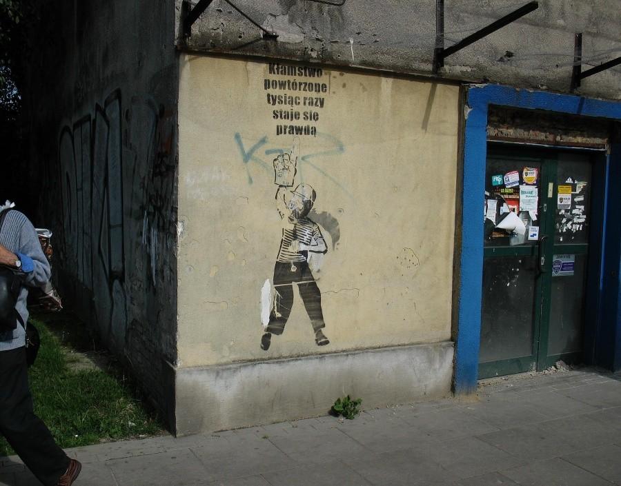 Mural na willi Malinowskich