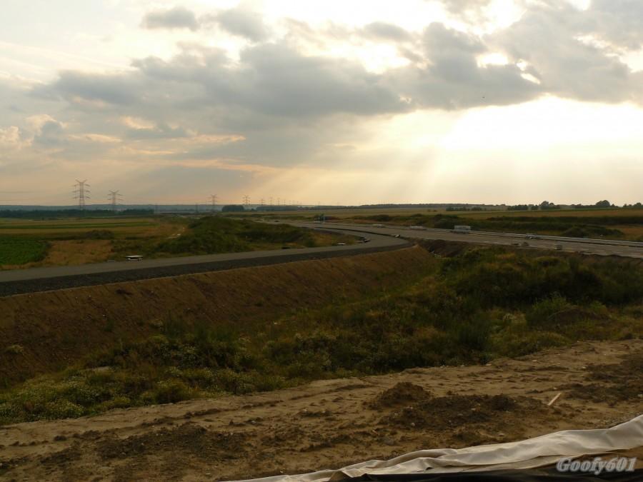 Węzeł Wieszowa - spojrzenie z góry.